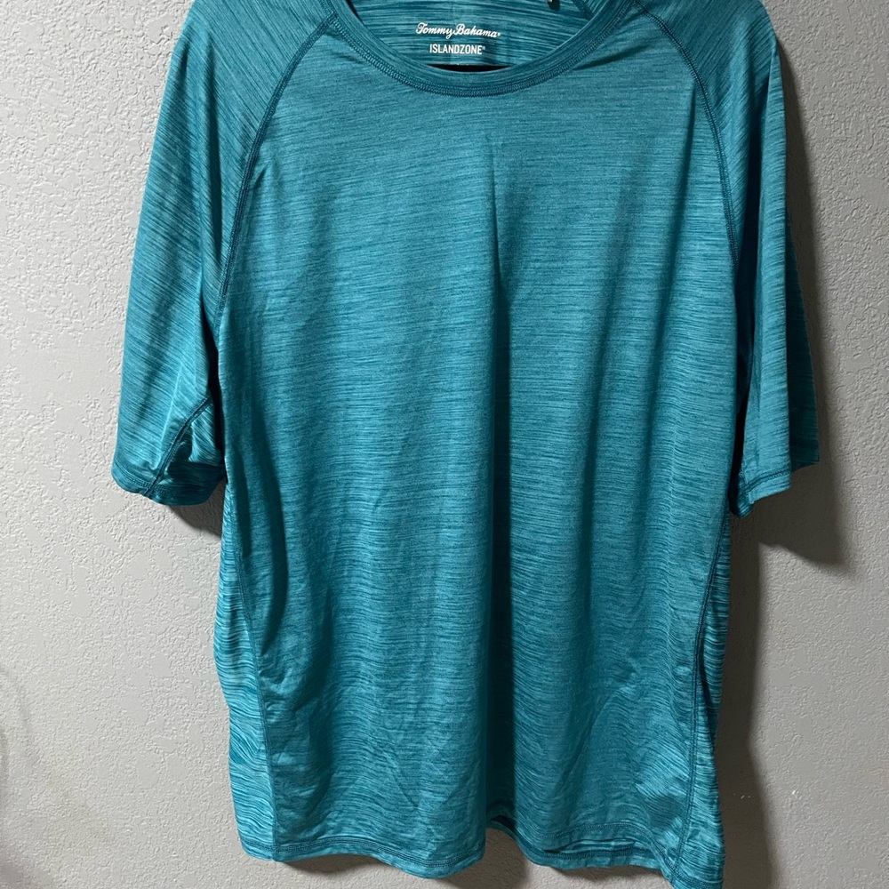 Tommy Bahama Men's Teal Short Sleeve Tee
